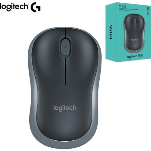 Logitech original M185 mouse wireless mouse with 1000 DPI gaming mouse for mouse gamer overwatch Starcraft War.3 dota
