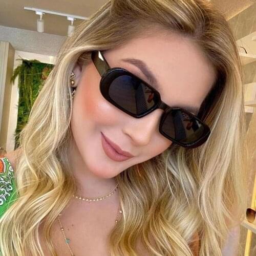 HKNA 2021 Small Sunglasses Women Retro Oval Women Sun Glasses Luxury Brand Designer Sunglasses Women/Men Oculos De Sol Mujer