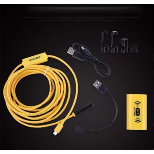 Multi-functional 2MP WIFI Endoscope For Android&ISO&Windows System Mobile Endoscope With Hook&Mirror