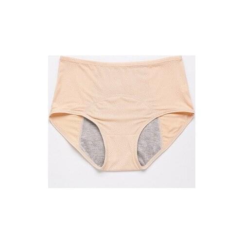 Waterproof Briefs Leak Proof Menstrual Panties Physiological Pants Women Underwear Period Cotton