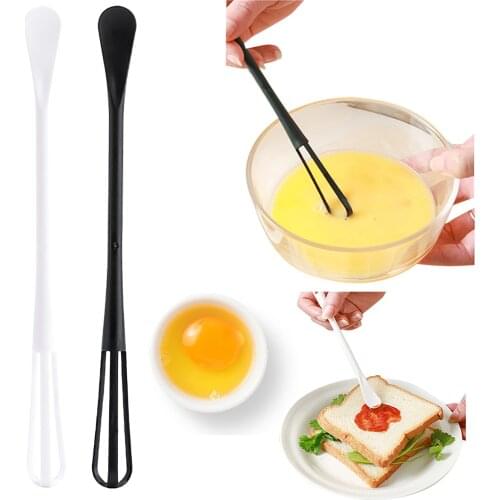 Plastic Eggs Whisk Kitchen Milk Eggs Beater Stick Cake Cream Batter Spoon Mixing Mixer Tools Portable Egg Stirrer Freeshipping