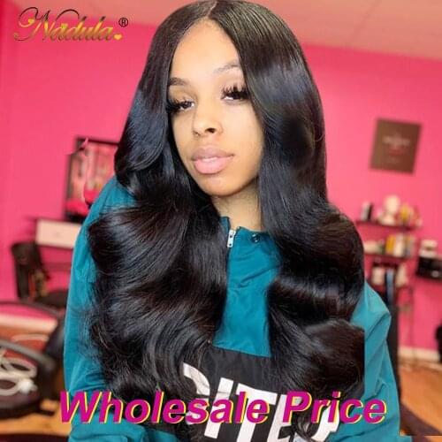 Nadula Hair Bundles Cheap Body Wave Peruvian Hair Bundles 8"-30 inch Bundles Human Hair Weave Wholesale Bundles Fast Shipping