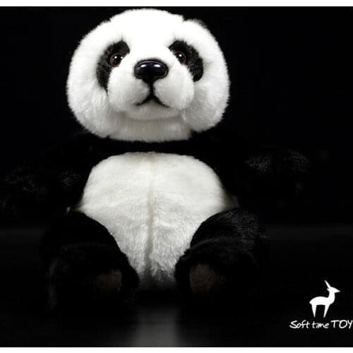 Real Life Panda Plush Toys Stuffed Animal Toy Soft Lifelike Panda Dolls Kids Toys