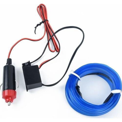 Lamp LED Lights 4 Meter Bright Car Door Flexible Front Interior Blue Charger
