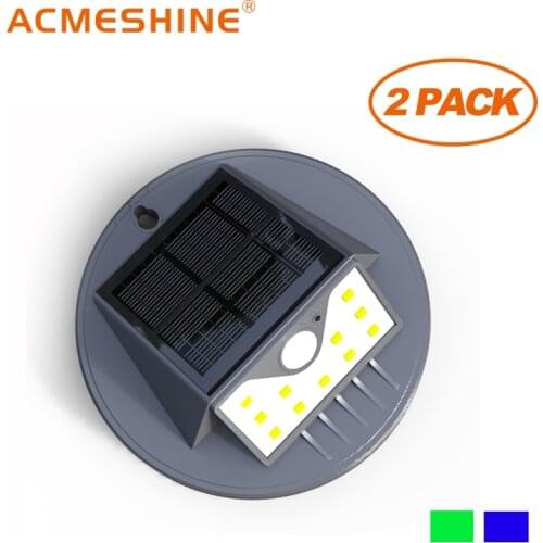 100 LEDs Outdoor Solar Wall Lamp PIR Motion Sensor Solar Porch Lights IP65 Sunlight Powered For Street Fence Gar (2pcs per pack)