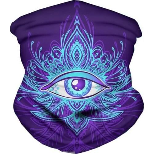 High Elastic 3D Skull Seamless Bandana Cycling Scarf Men Women Headwear Face Mask Tube Bike Ski Hiking Magic Bandana Balaclava