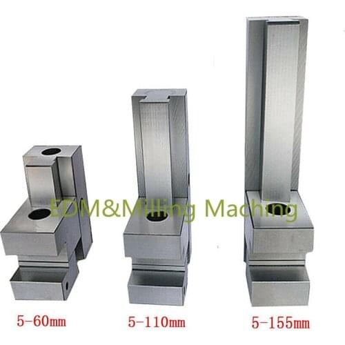 1PC High Quality CNC Wire EDM High Precision Vise Stainless Steel 60mm or 110mm or 155mm Jaw Opening Durable New