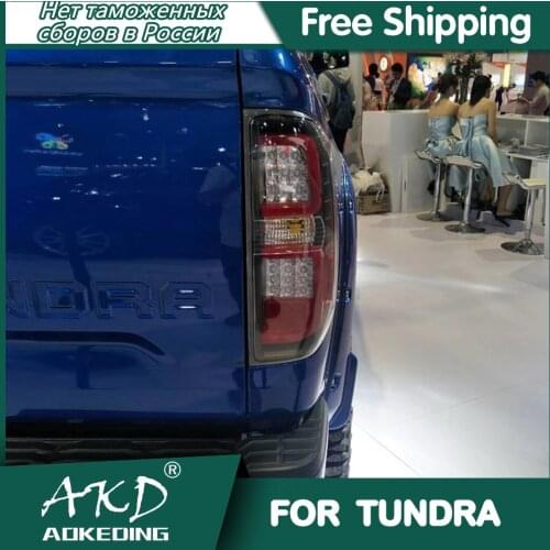 For Car Toyota Tundra Tail Lamp 2014-2020 Led Fog Lights DRL Day Running Light Tuning Car Accessories Tundra Tail Lights