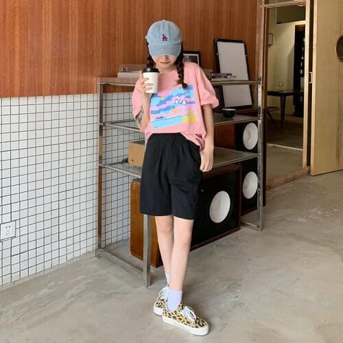 T-shirt Womens Summer New Design Sense Niche Loose Korean Students All-match Blouse