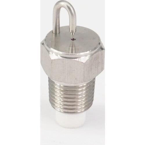 1/8" BSP Mist 304 Stainless Hole 0.15/0.2/0.3mm Ruby Atomizing Spray Nozzle Dedusting 20-70 Bar