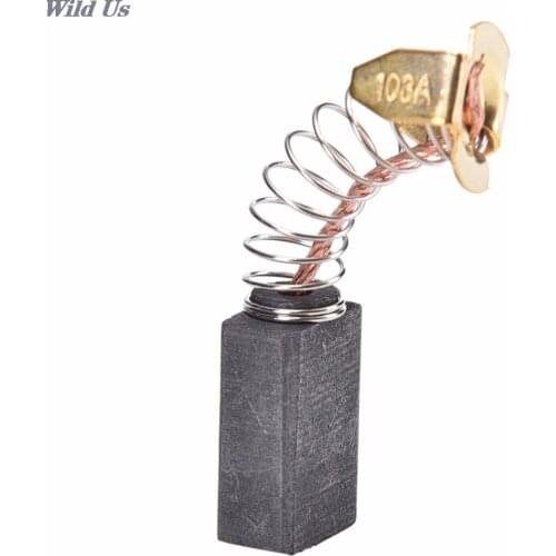 10 pcs 6.5x7.5x13.5mm Drill Electric Grinder Replacement Carbon Brushes Mini Spare Parts For Electric Motors Dremel Rotary Tool