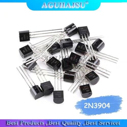 100PCS 2N3904 TO-92 TO92 NPN General Purpose Transistor New original