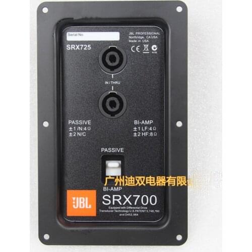 2pcs/lot JBL speaker wiring back panel professional stage speaker junction box dual 4-core ohm head send stickers