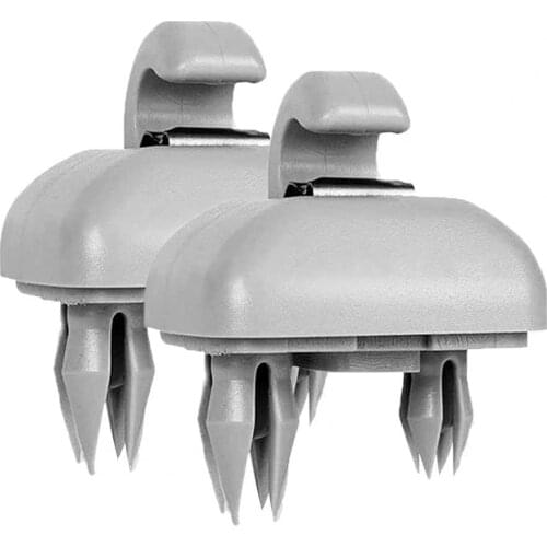 2Pcs Interior Sun Visor Hook Clips Bracket for Audi A4 B6 B7 A4L Q5 A7 Q7 Q3 A5