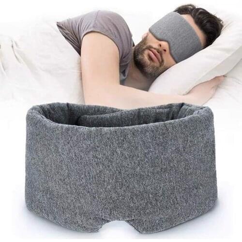 3D Sleep Mask Fast Sleeping Eye Mask Eyeshade Cover Shade Patch Women Men Soft Portable Blindfold Travel Sleepmasker
