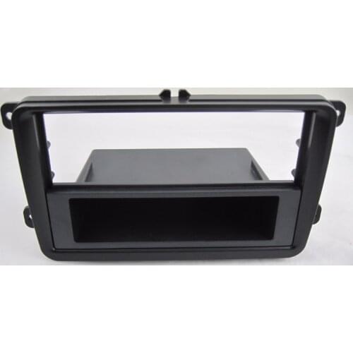 Single/Double Din Car DVD Facia for Volkswagen VW Touran,Golf,Passat,Caddy,Jetta Stereo Radio Dash Kit Trim Fascia Face Plate