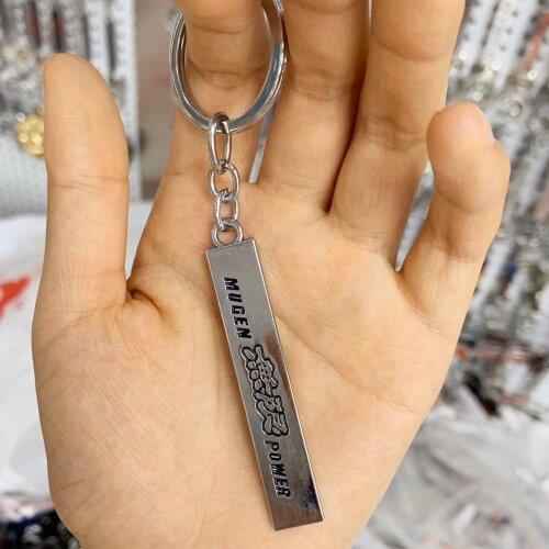 Keyring Car Keychain Auto Key Chain Key Ring For Honda MUGEN Logo Civic CRV Jazz Odyssey Accord City Hrv Car Styling Accessorie
