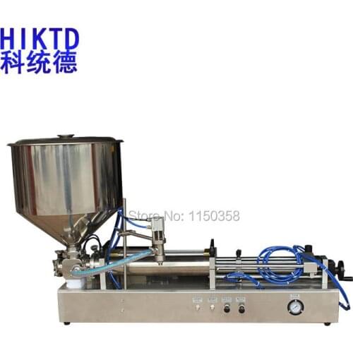 CE ISO 400-1000ml Single head horizontal cosmetic Filling Machine