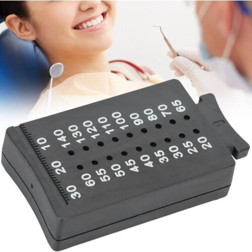 Gutta Percha Cutter Measuring Ruler Endodontic Span Measure Scale Dental Tool