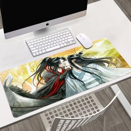 Mo Dao Zu Shi Office Mice Gamer Mouse Pad Anti-slip Rubber Gaming Mouse Mat xl 600x300 Decoration Rug for Lol world of warcraft