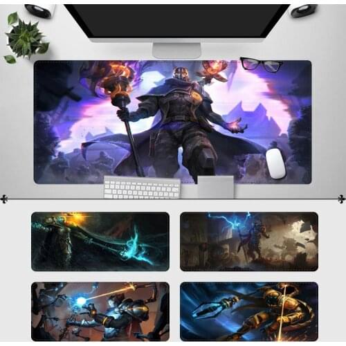 Print League of Legends Viktor Gaming MousePad PC Laptop Gamer Mousepad Anime Antislip Mat Keyboard Desk Mat For Overwatch/CS GO