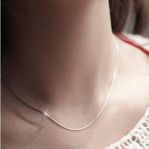 Trendy Snake Chains Necklaces For Women Fashion Long Sweater Chain Necklaces 2021 Party Jewelry Gift