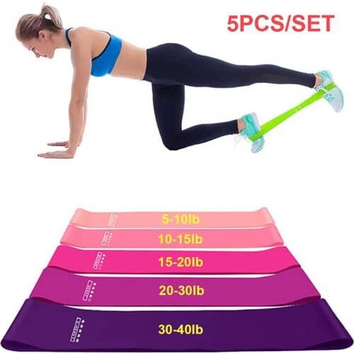 Elastic Fitness Rubber Bands For Sports Resistance Bands Set Bodybuilding Elastic Band Expander For Training Exercises