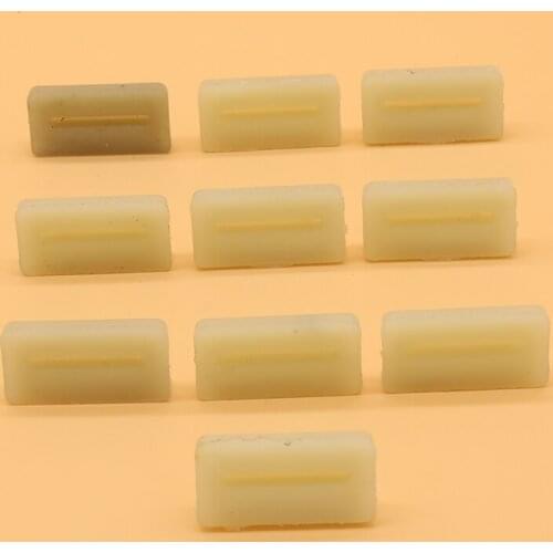 10Pcs/Lot Chain Guide Runner / Bumper Strip Fit For HUSQVARNA 61 66 262 266 268 272 Garden Chainsaw Spare Parts # 501517201