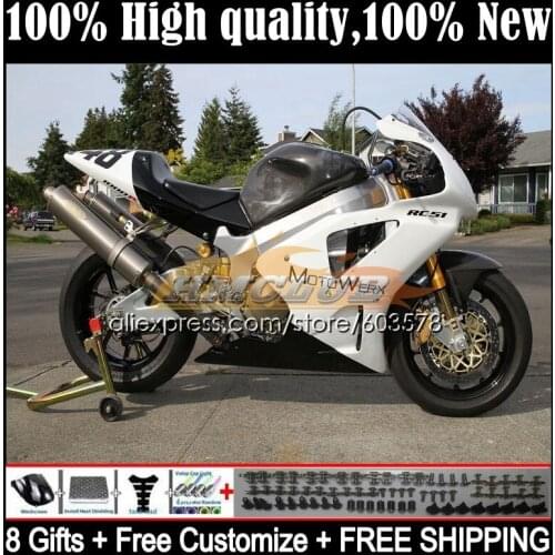 Fairing For HONDA VTR1000 2000 2001 2002 2003 2004 2005 2006 39CL.18 RTV VTR 1000 RC51 SP1 SP2 00 01 02 03 04 05 06 rcsi white