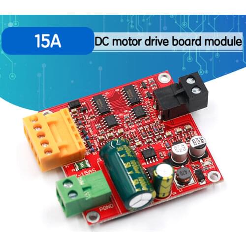 6-36V 15A High Power DC Motor Driver Board Precise DC Motor Drive Plate Module PWM Speed Regulator Module Industrial Grade