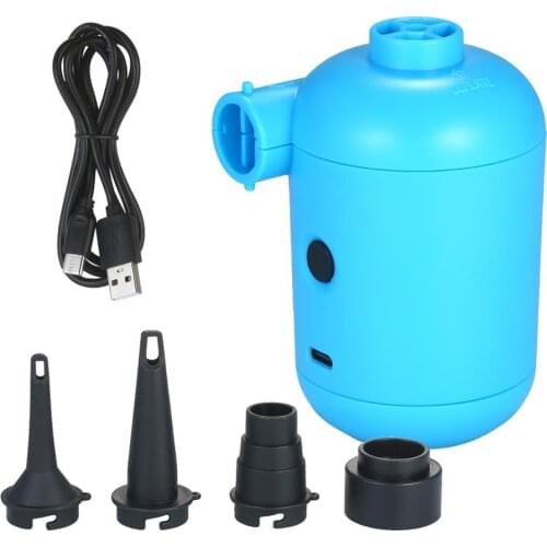 G10 Portable USB Electric Air Pump Air Mattress Boat Sofa Auto Air Inflatable Pump for Car Camping Inflator