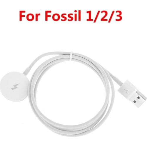 Sales Smart Watch Charger Fast Charging Stand Dock Cable for Fossil Q Gen 1 Gen 2 Founder/Wander/Marshal Gen 3 Explorist/Venture