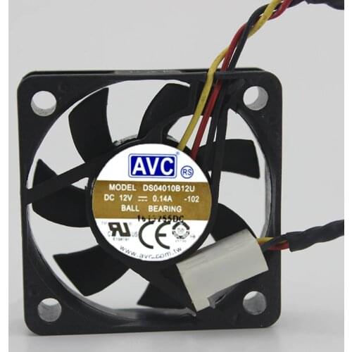 DS04010B12U AVC 4010 dual ball 4cm fan 12v 0.14A high air volume cpu fan