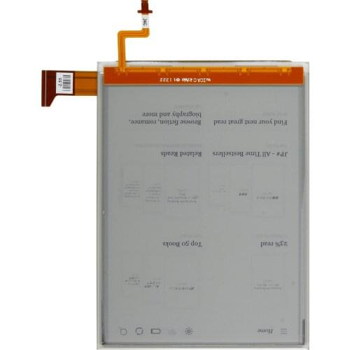 100% Original E-Ink ED060KG1(LF) lcd screen For Kobo Glo HD 2015 Reader Ebook eReader LCD Display ( screen no touch)