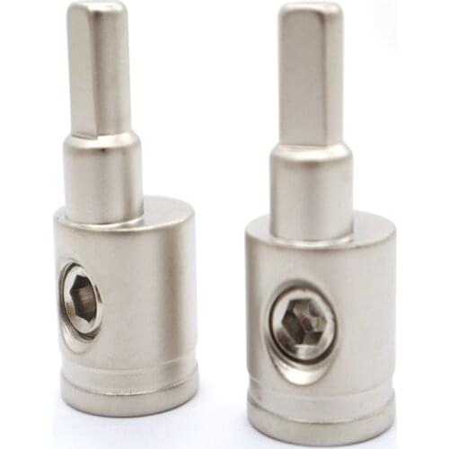 1Pair Car Audio Wire Terminal Block Power Amplifier Plug-in Pure Copper Gold-plated