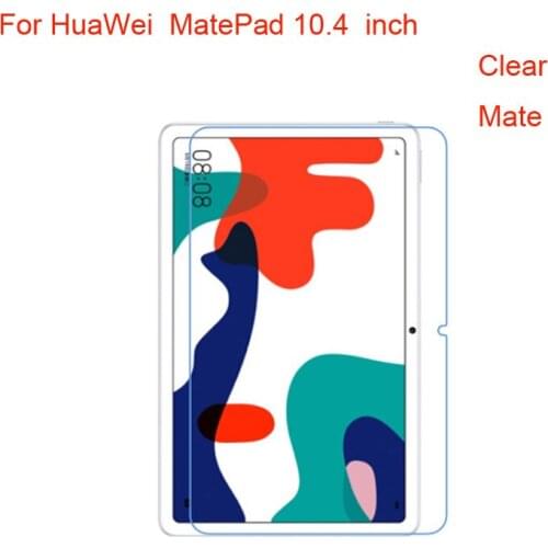100pcs/Lot Screen Protectors for Huawei MatePad (10.4") - Anti-Scratch, Anti-Fingerprint Matte Tablet Screen Protectors Films