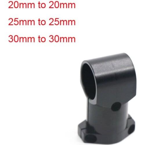 2PCS 20 to 20/25 to 25/30 to 30mm Aluminum Alloy Tee Joint Tripod Tee Carbon Tube Connector With Reinforce Lock for UAV Drone