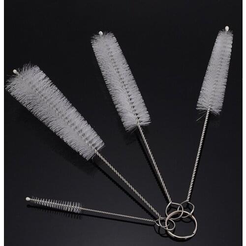 4PC Home Multifunctional Kettle Cleaning Brush Set Milk Bottle Water Cup Cleaning Brush Kettle Spout Nipple Cleaning Brush