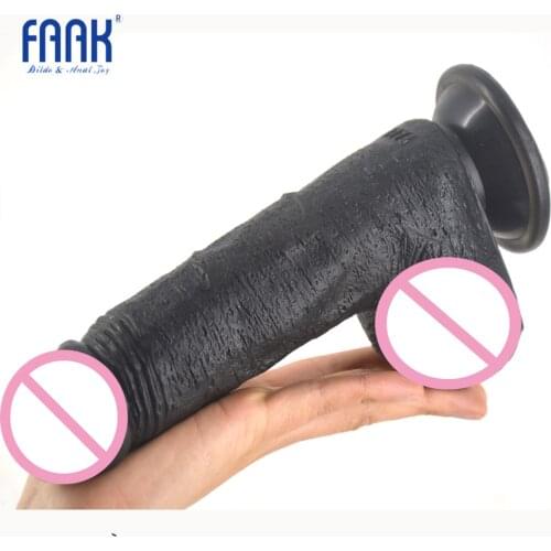 FAAK Big dildo suction cup black dildo realistic fake penis artificial dick sex toys for women huge cock masturbate products