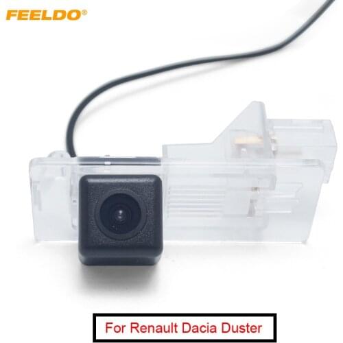 FEELDO Waterproof Car CCD Rear View Camera For Renault Dacia Duster(17-present)/Megane IV Backup Parking Camera Reversing Camera