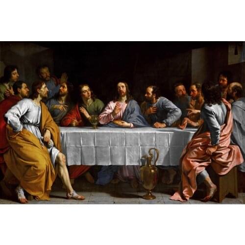 GOOD Quality --HOME Religious Decorative art # Jesus Christ The Last Supper Christ print painting ON CANVAS -free shipping cost