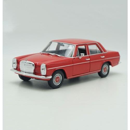 WELLY Diecast 1:24 Scale Mercedes-Benz 220 Sedan Alloy Simulation Car Model Collection Car Decoration Gift Toys for Boys