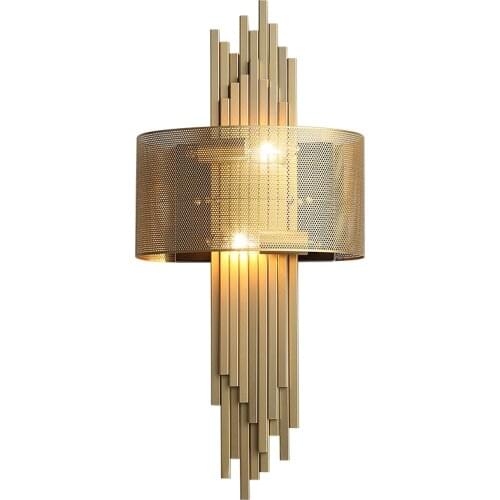 Nordic Style Living Room Wall Lamp Bedroom Bedside lamp modern Luxury Creative Tv High-grade Atmospheric Wall Lights