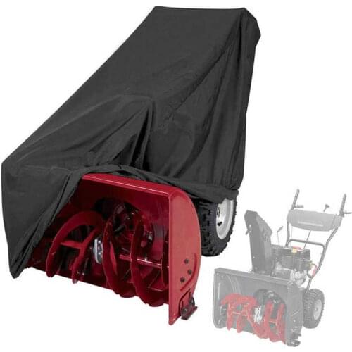 Not Coated Outdoors Courtyard Waterproof Rainproof Dust-Proof Snow Thrower Cover Snowblower Protector for Yard Garden Furniture