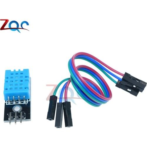 New Temperature and Relative Humidity Sensor DHT11 Module with Cable for arduino Diy Kit