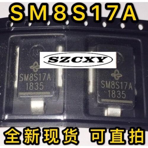 New and original 50PCS TVS IC patch diode SM8S17A package