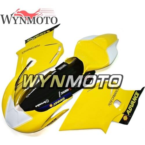 Fiberglass Racing Yellow Black Motorbike Full Fairings For MV AGUSTA F4 750/1000 2000 - 2009 01 02 03 04 05 06 07 08 Bodywork