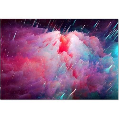 Space Poster Cloth Silk Poster Home Decoration Wall Art Fabric Poster Print 40X60cm.50X75cm,60X90cm