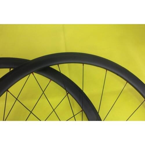 SALE ultra light 38mm tubular 38T carbon fiber road wheelset 700c race bike 11s carbone wheels UD matte 18/21 18/24 20/24 holes