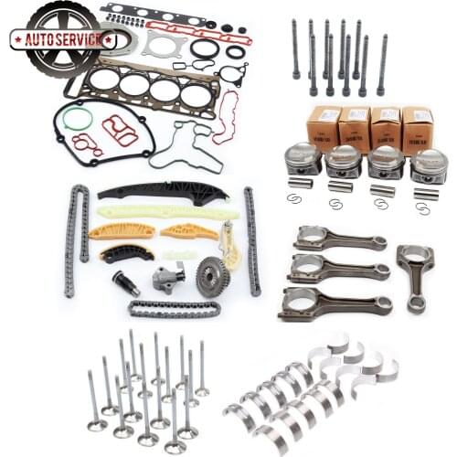 NEW 06H 107 065BS EA888 Engine Reconstruction Repair Kit For VW Golf Passat CC Jetta Audi A4 A6 Skoda 1.8T 06H109507N 06J198401K